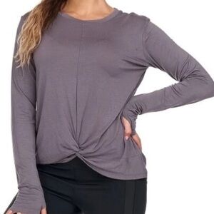 🔵 NWT Laundry By Shelli Segal (Black) Long Sleeve Top Size Medium